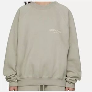 Essentials‎ Fear of God Raglan  Fleece Sweatshirt Size Small